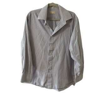 Michael Kors Gray Casual Button Down Shirt